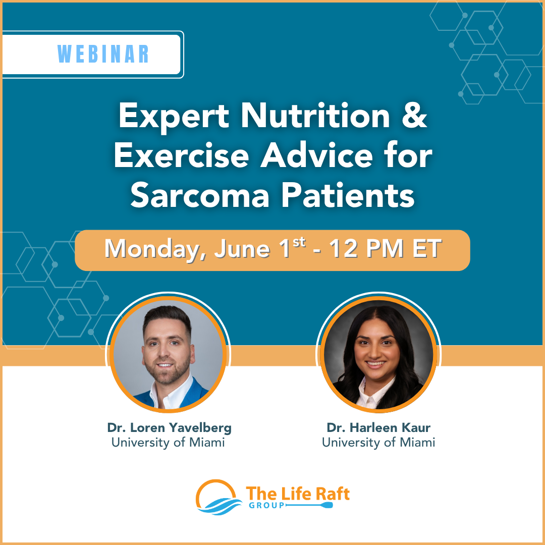 Expert Nutrition & Exercise Advice for Sarcoma Patients