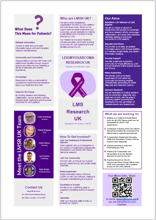 Leiomyosarcoma Research, UK