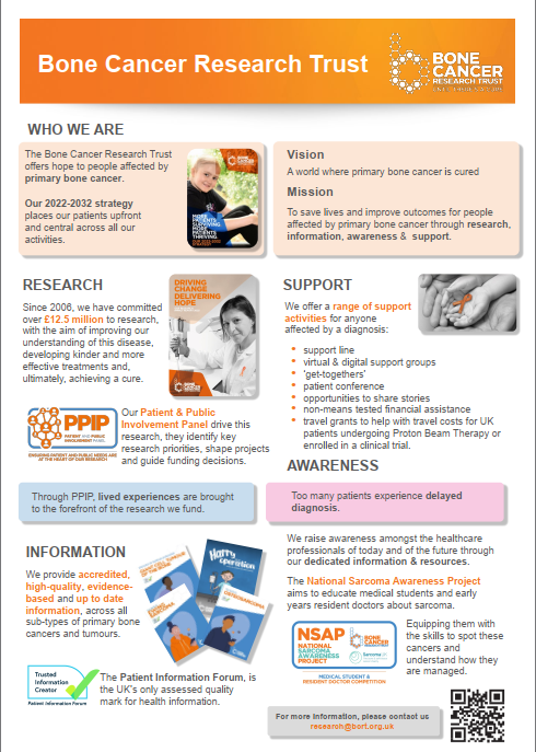 Bone Cancer Research Trust, UK