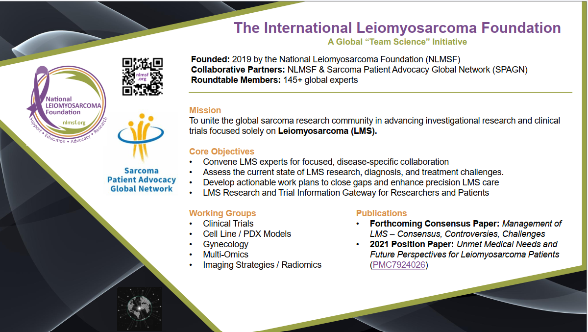 National Leiomyosarcoma Foundation, USA