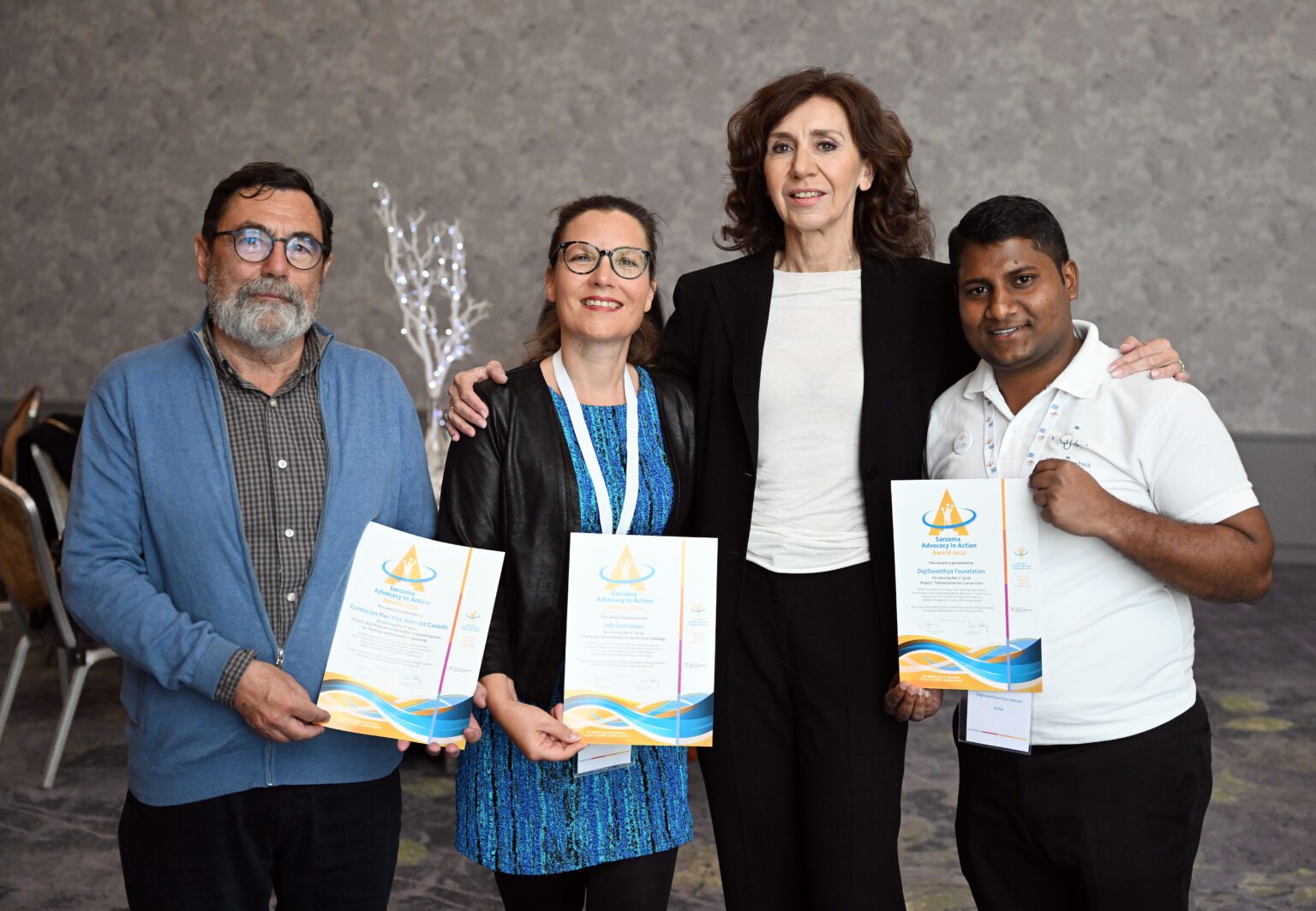 Three extraordinary winners were announced at the SPAGN annual conference in Dublin, May 2023.  Photo by Uli Deck, Artis Photography